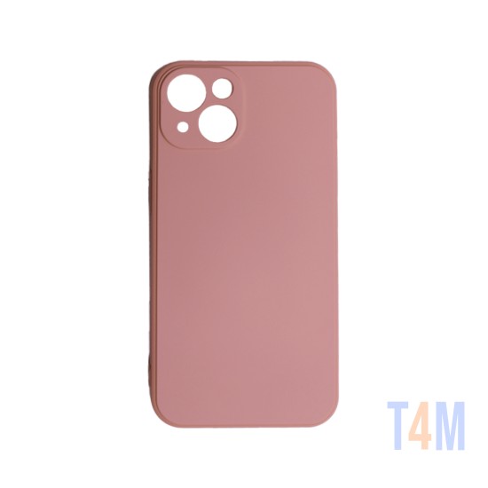 Capa de Silicone Mole para Apple iPhone 13 Rosa